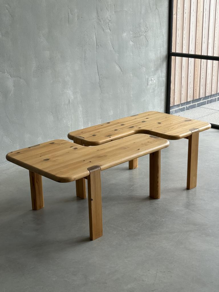 A 1970s Pine Coffee Table