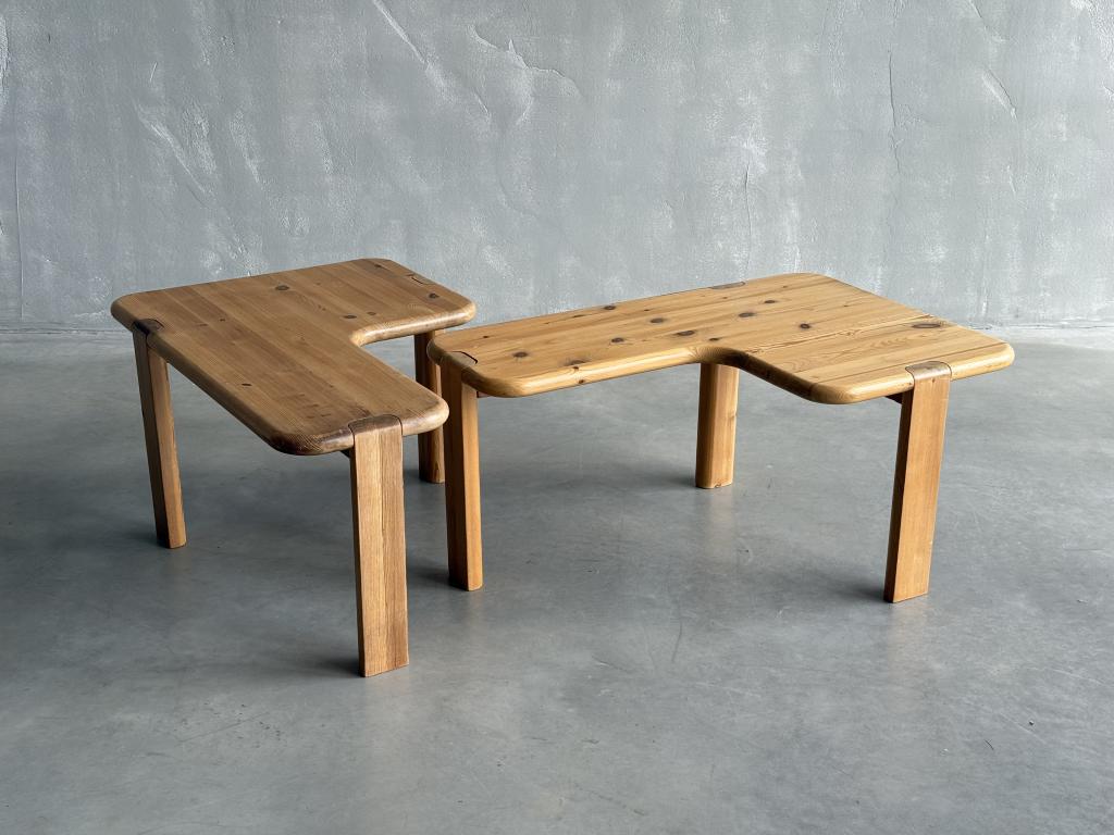 A 1970s Pine Coffee Table