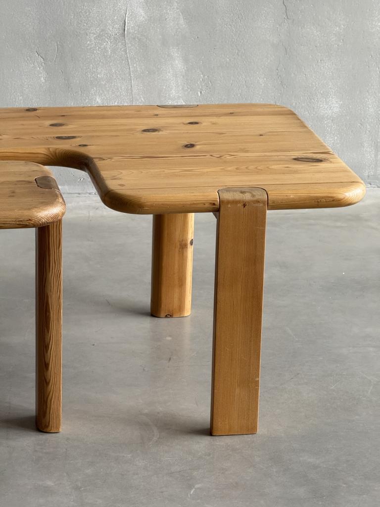 A 1970s Pine Coffee Table