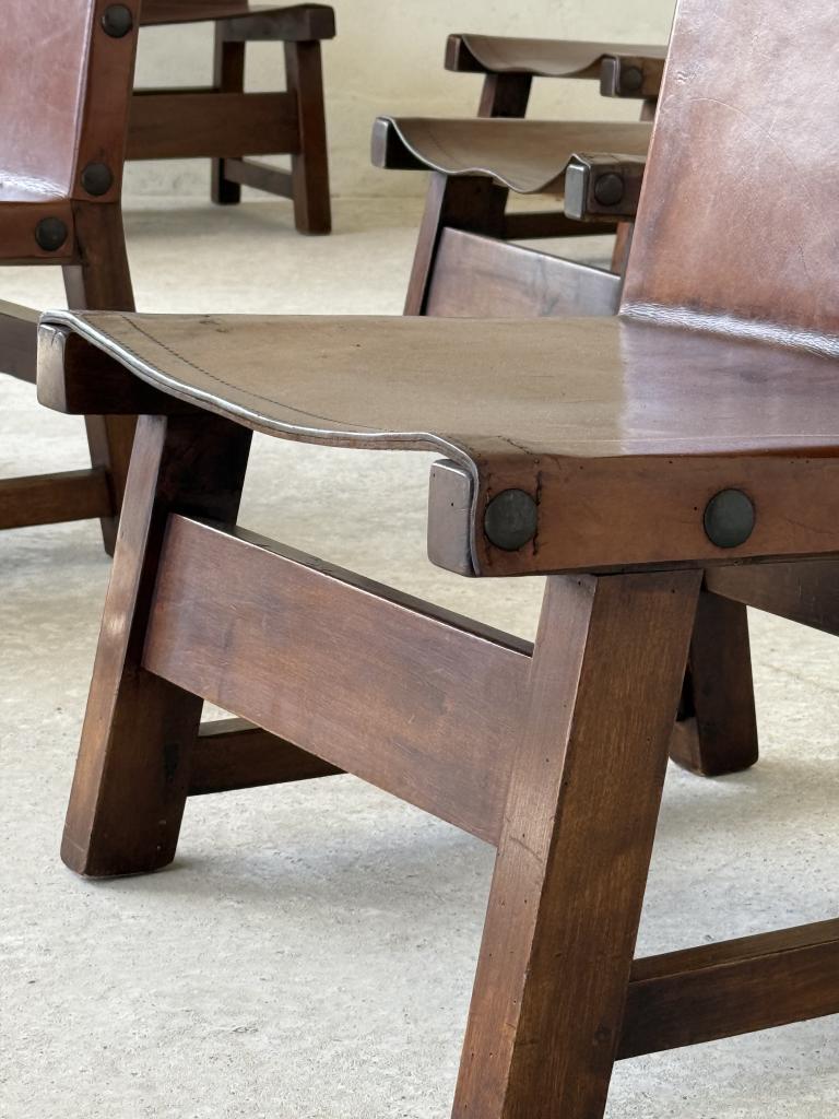 8 Paco Muñoz style Midcentury Chairs