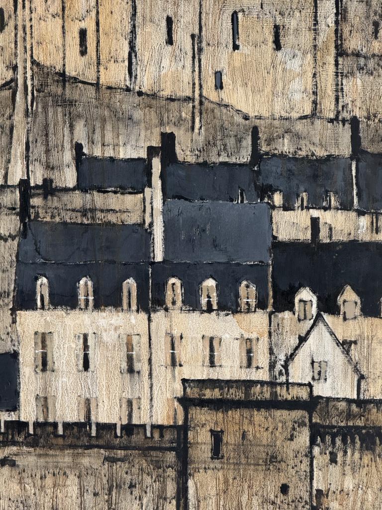 A Midcentury Semi Abstractional Painting