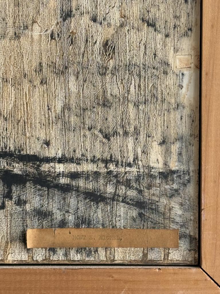 A Midcentury Semi Abstractional Painting