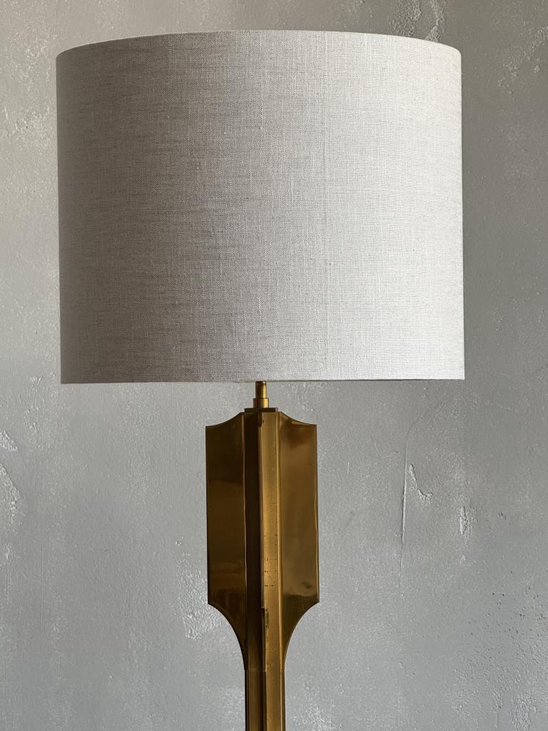 A 1960s French Brass Floor Lamp