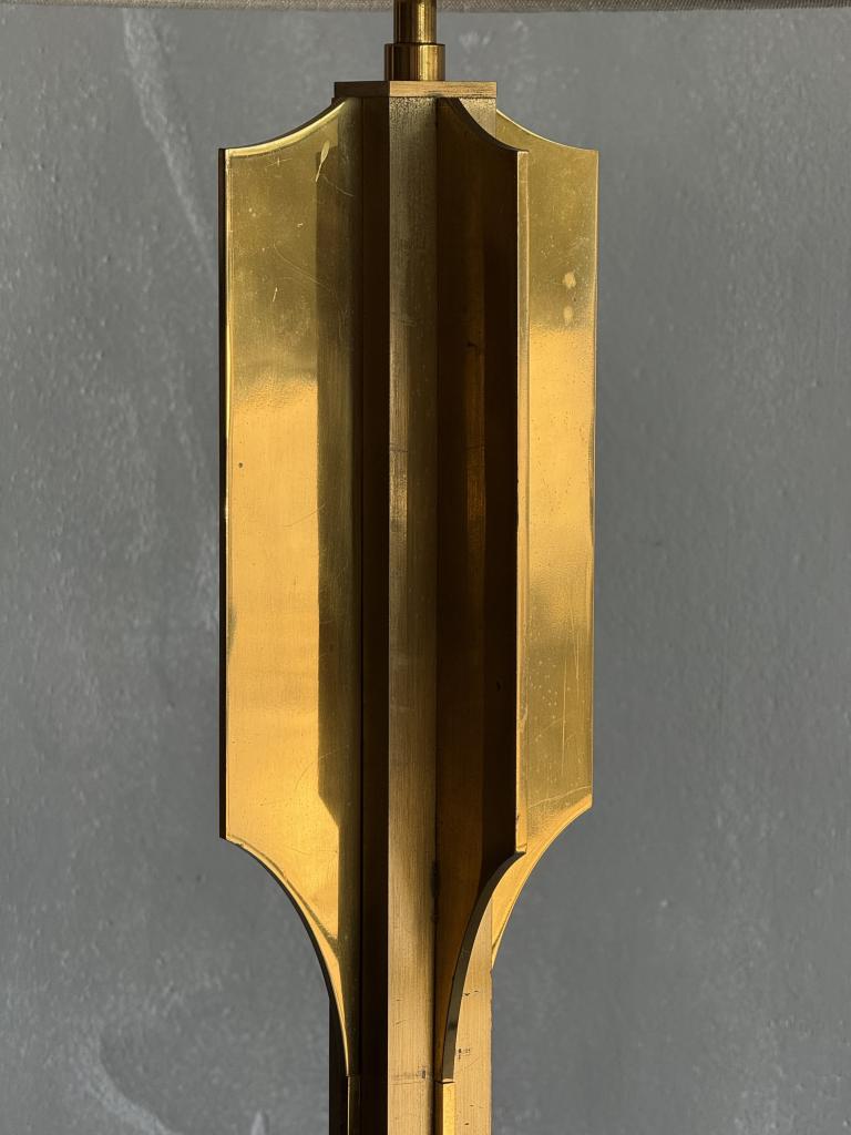 A 1960s French Brass Floor Lamp