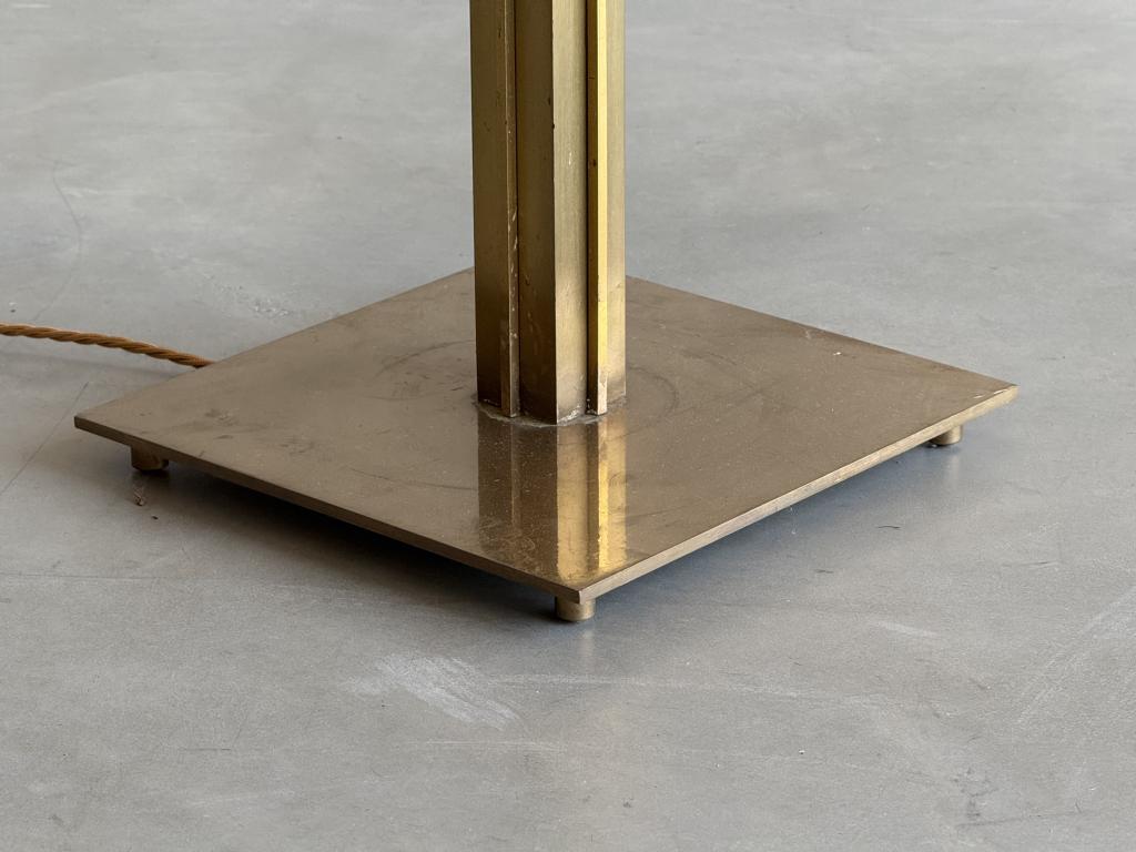 A 1960s French Brass Floor Lamp