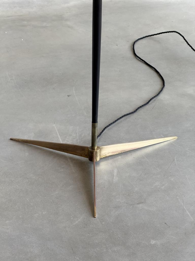 A Chic Pair of 1960s French Floor Lamps