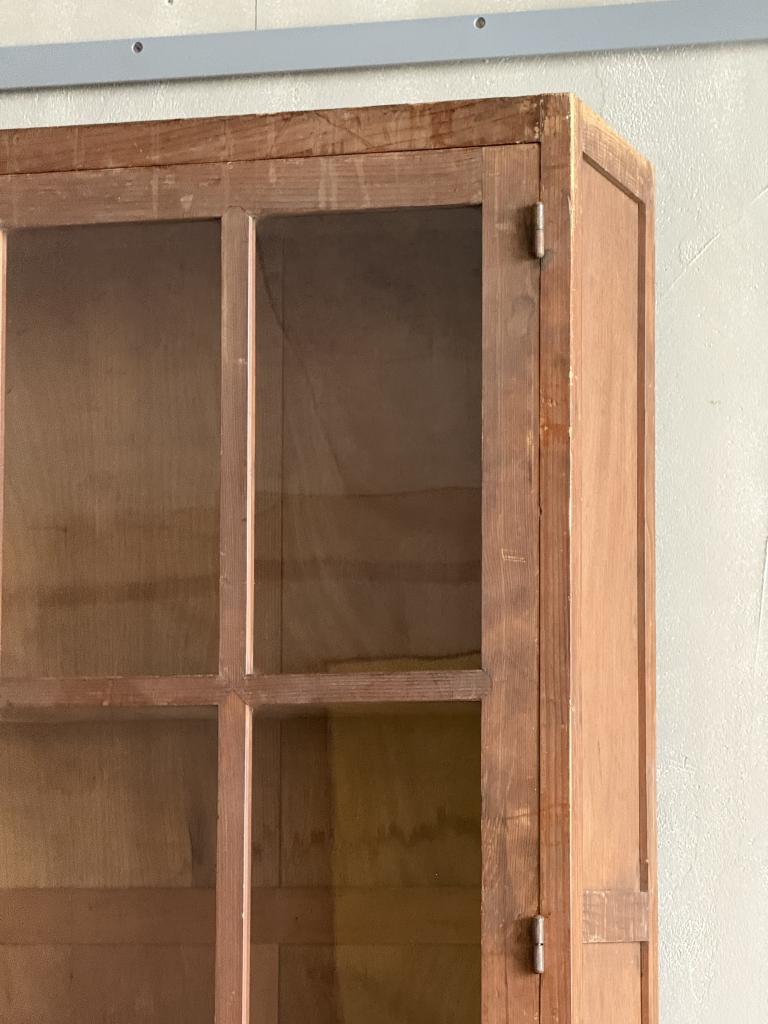 A Pair of 1940s French Pine Bookcases