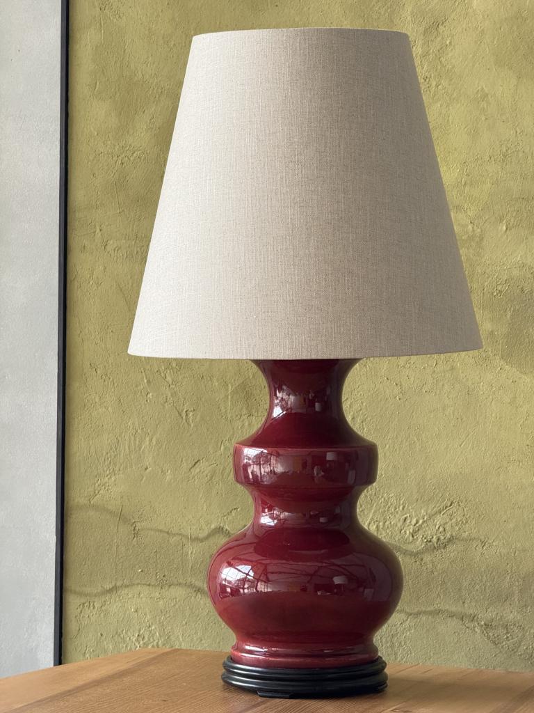 A 1960s Spanish Ceramic Lamp