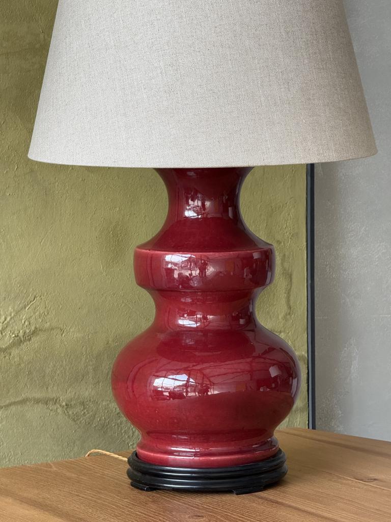 A 1960s Spanish Ceramic Lamp