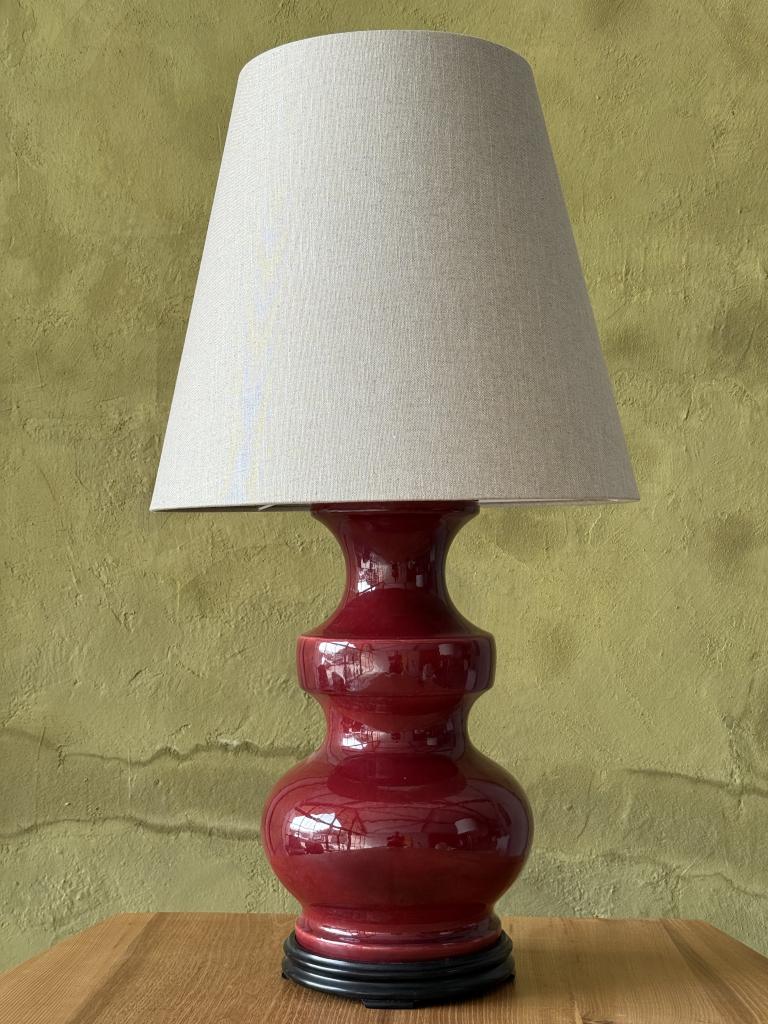 A 1960s Spanish Ceramic Lamp