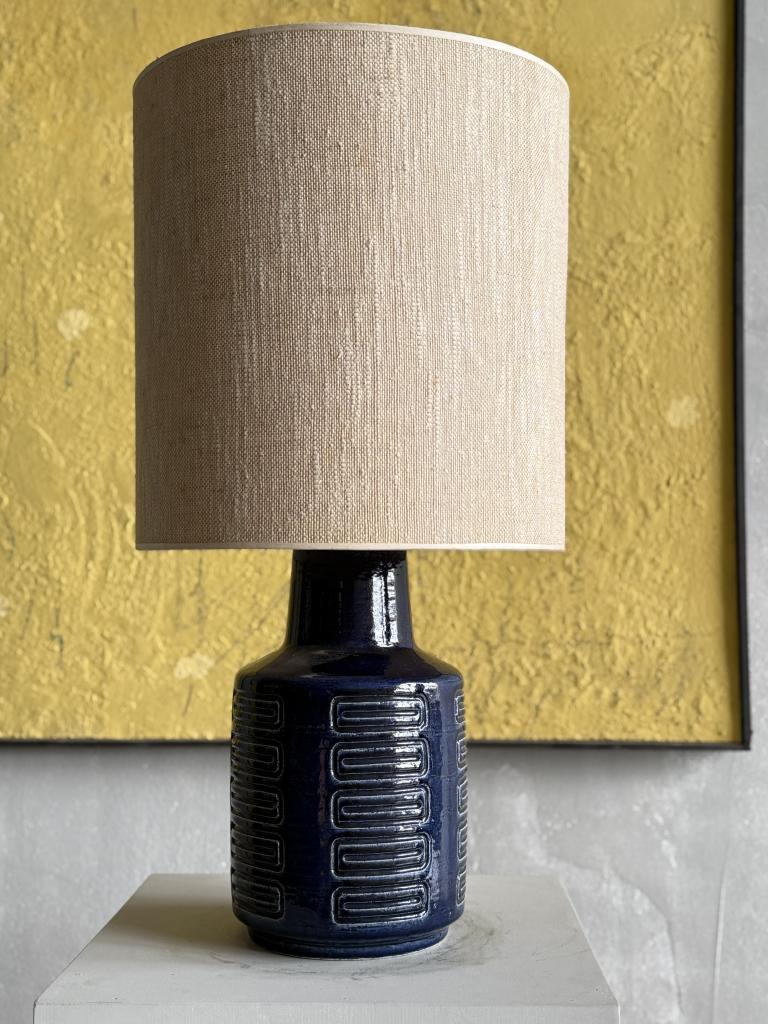 A 1960s Geometric Ceramic Lamp