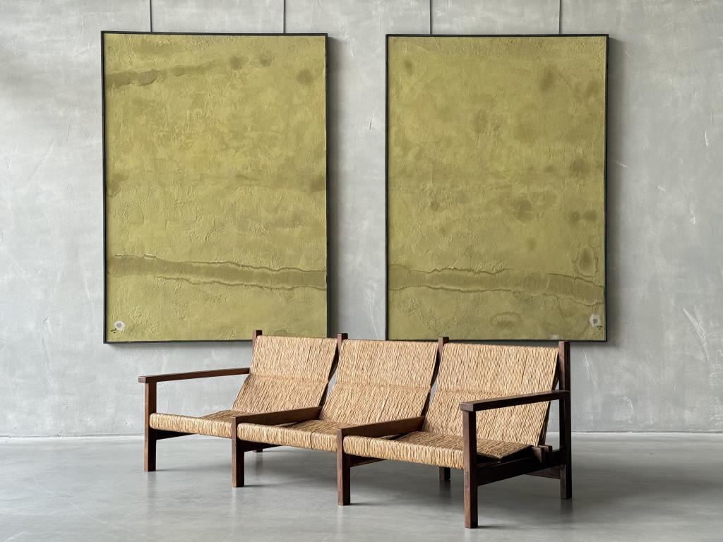 A Rare Midcentury Spanish Bench sofa