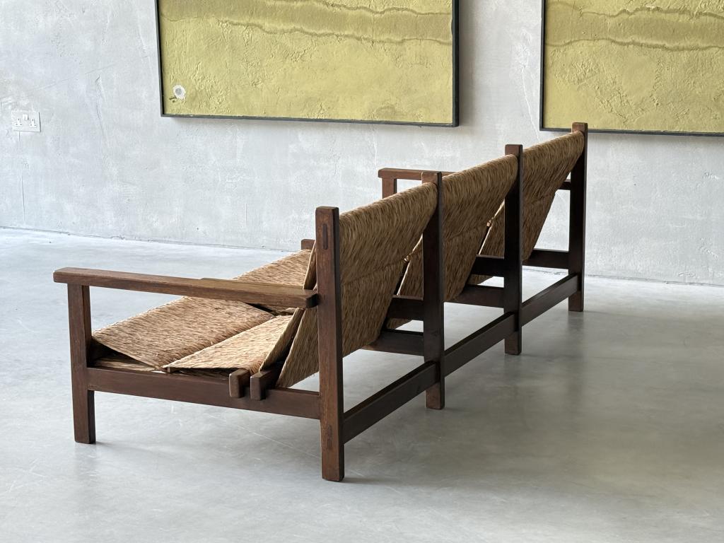A Rare Midcentury Spanish Bench sofa