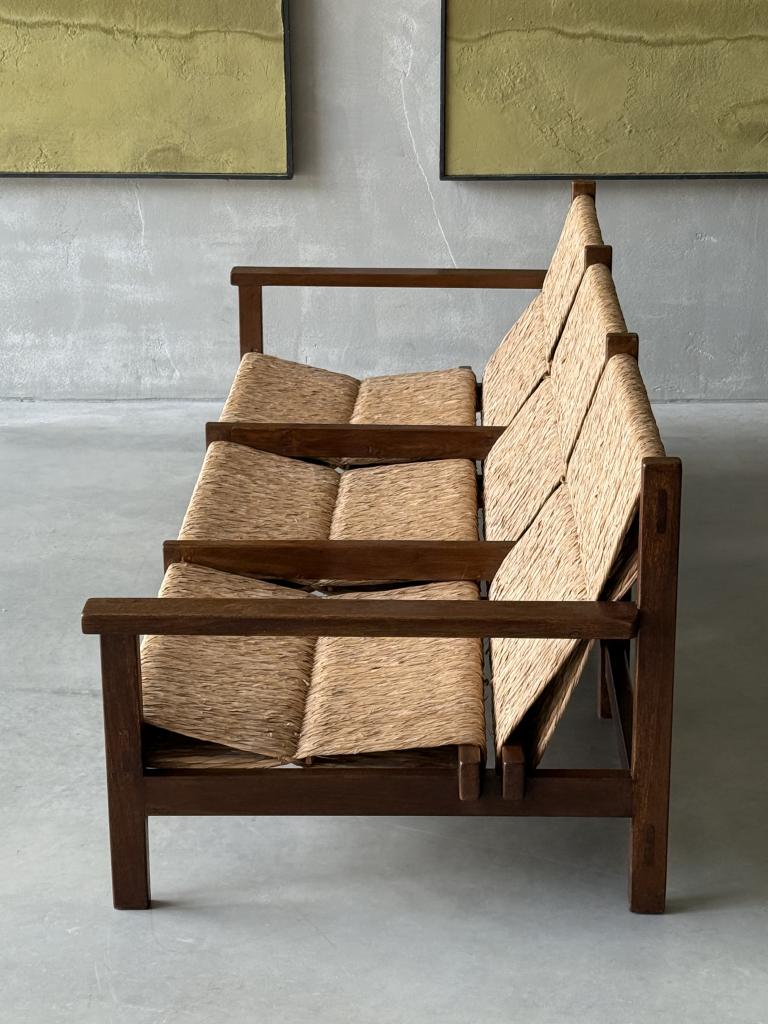 A Rare Midcentury Spanish Bench sofa