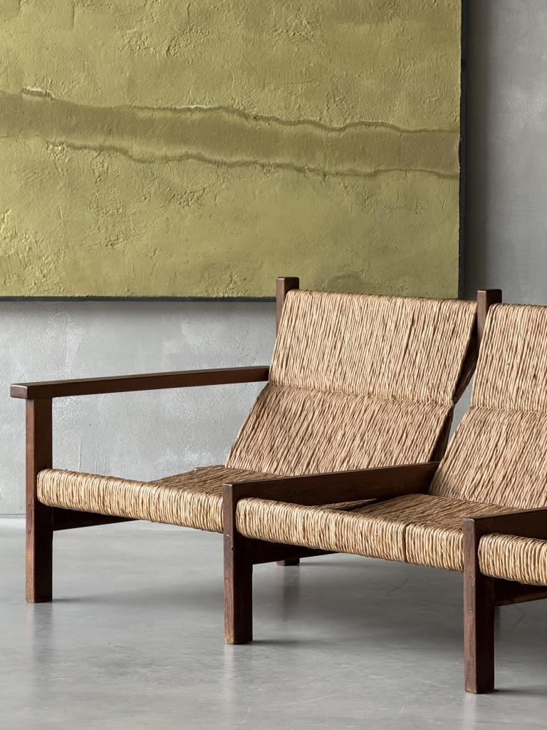 A Rare Midcentury Spanish Bench sofa
