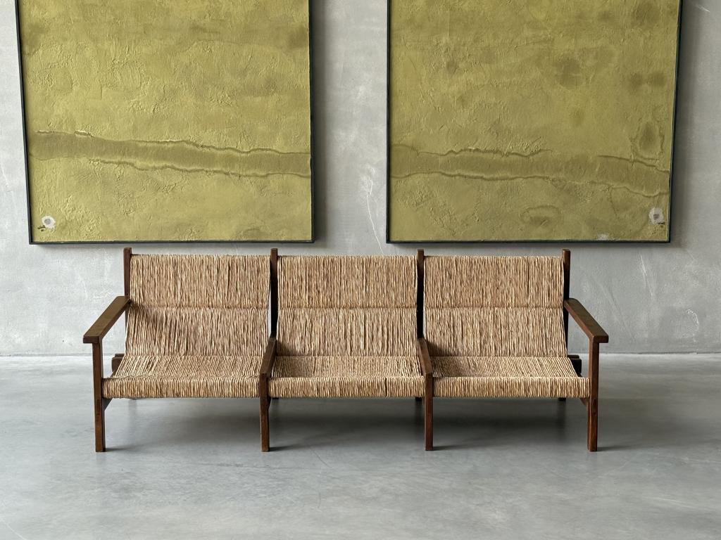 A Rare Midcentury Spanish Bench sofa