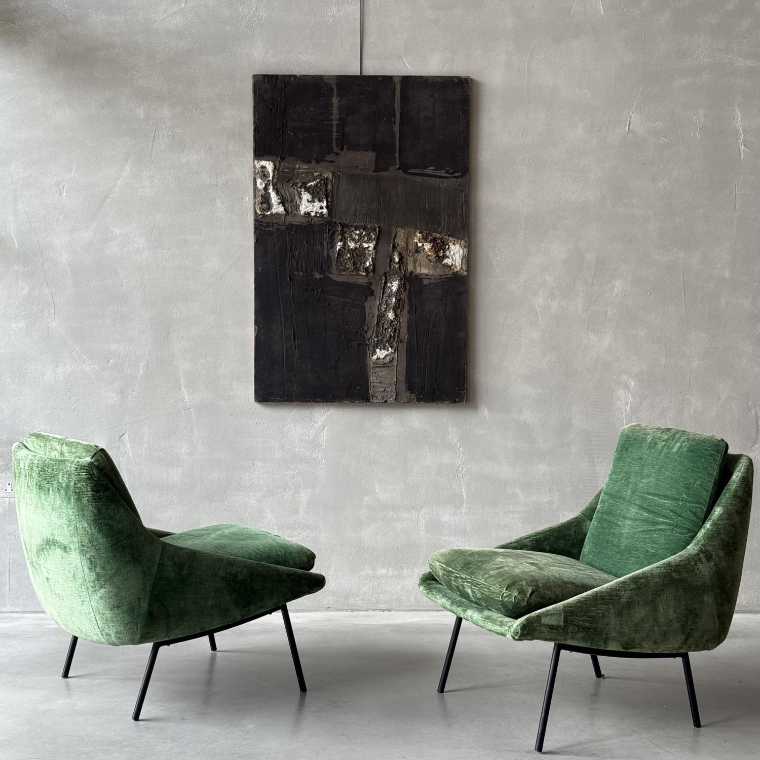 A Pair of Chairs by Joseph André Motte
