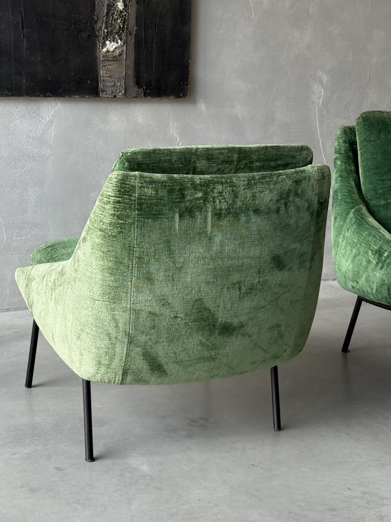 A Pair of Chairs by Joseph André Motte