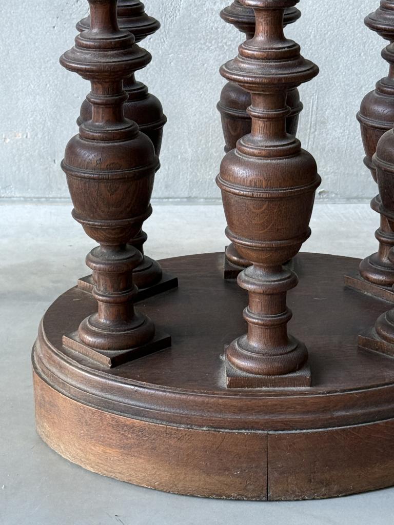 A Quirky late C19th Oak Occasional Table
