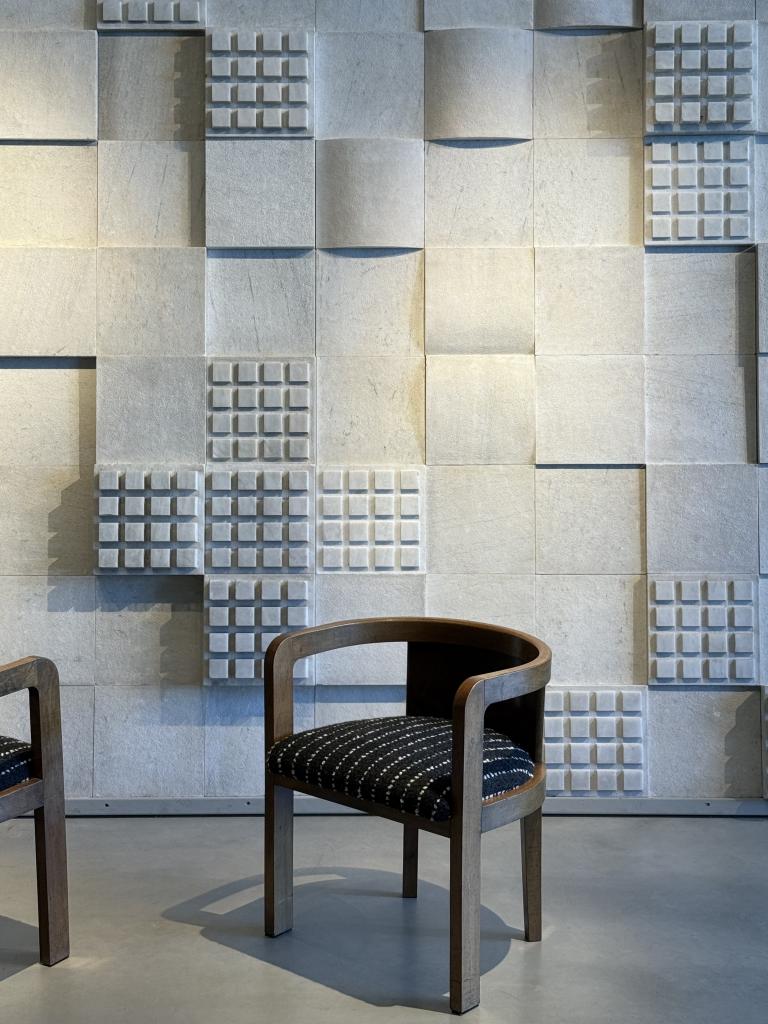 1960s Marble Frieze by Alfonso Fraile