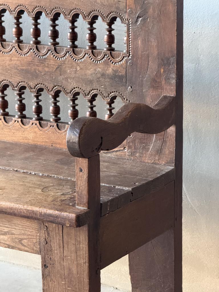 An C18th Oak Brittany Bench