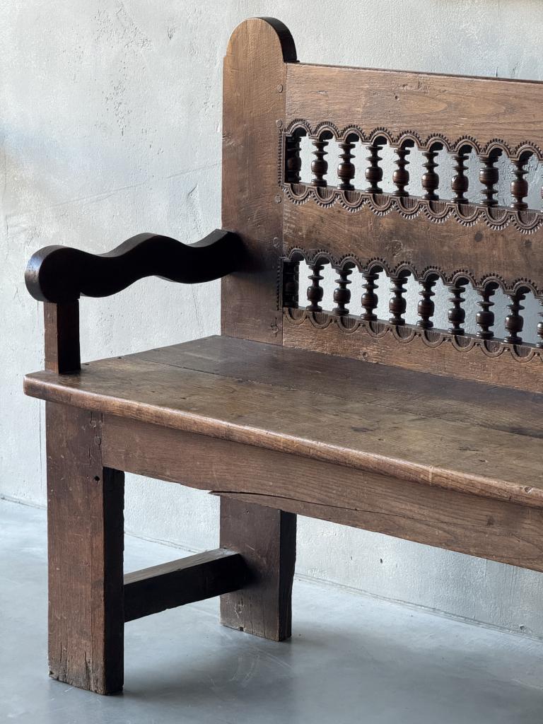 An C18th Oak Brittany Bench