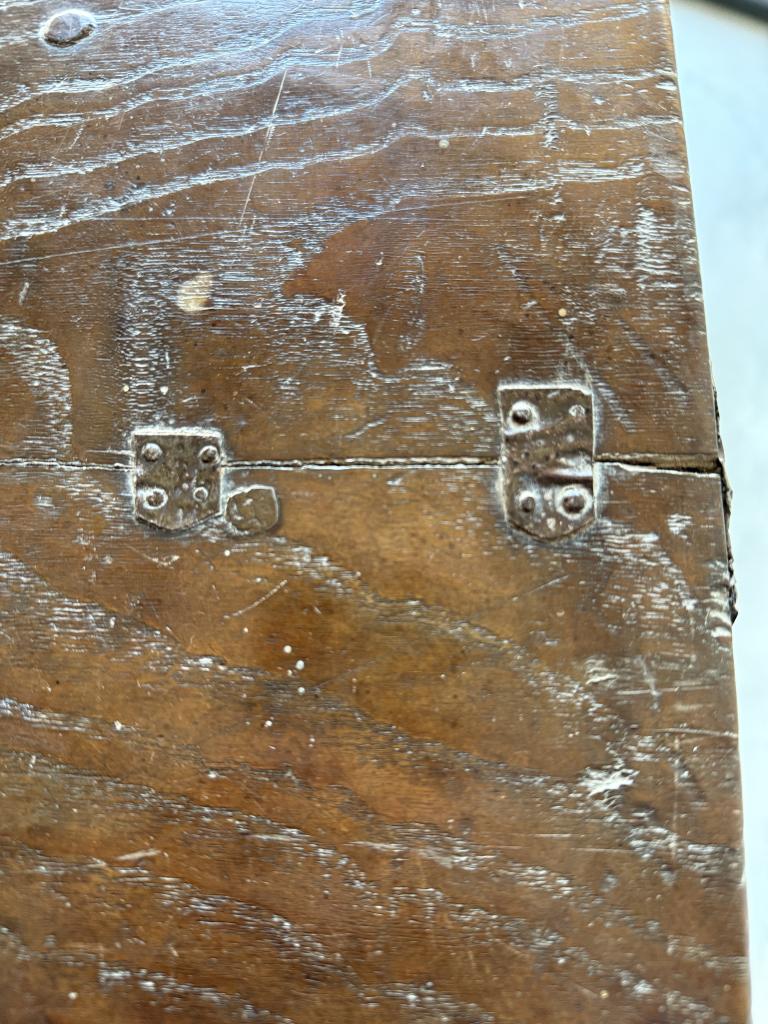 A C19th Spanish Ash and Poplar console