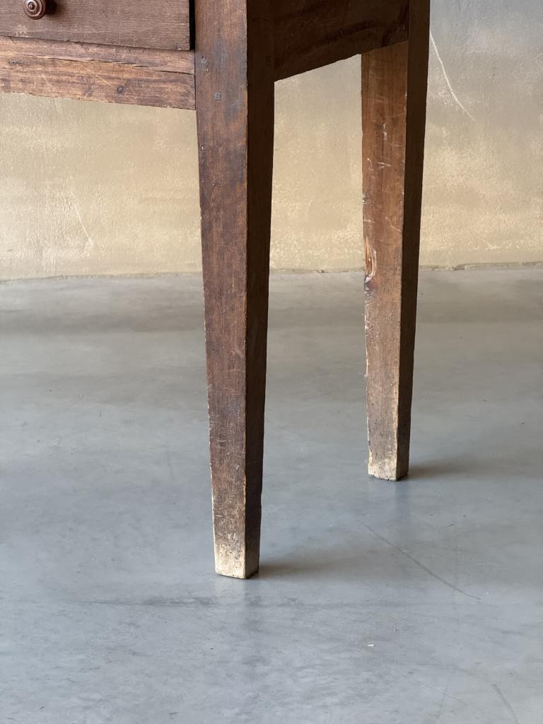 A C19th Spanish Ash and Poplar console