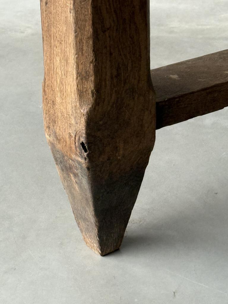 A Large C19th Oak Farmhouse Table