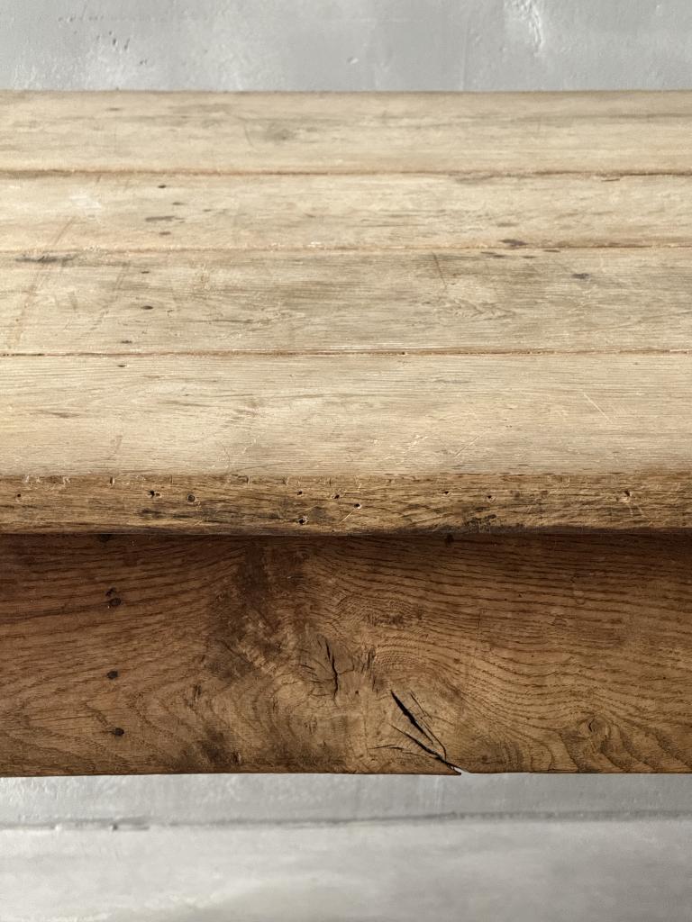 A Large C19th Oak Farmhouse Table