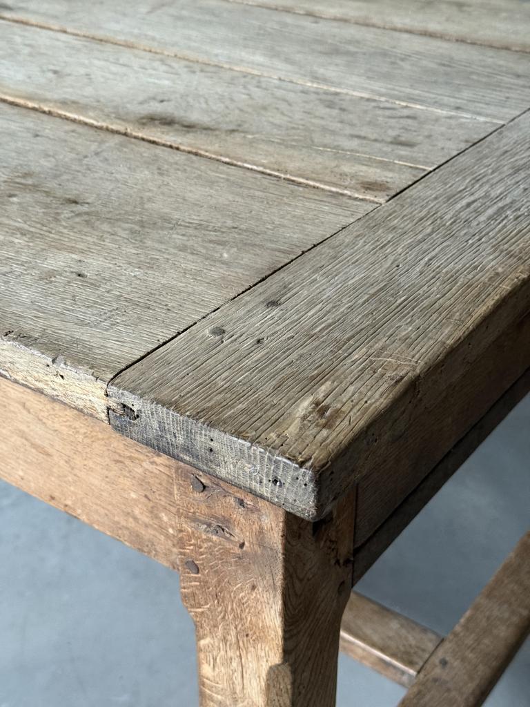 A Large C19th Oak Farmhouse Table