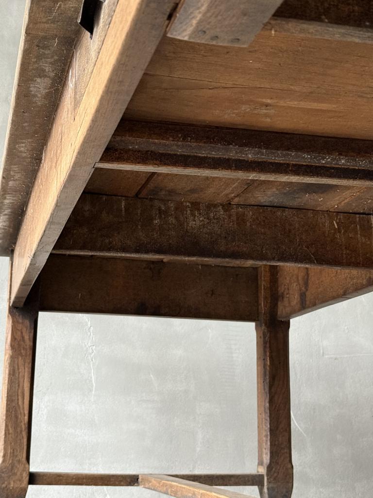 A Large C19th Oak Farmhouse Table