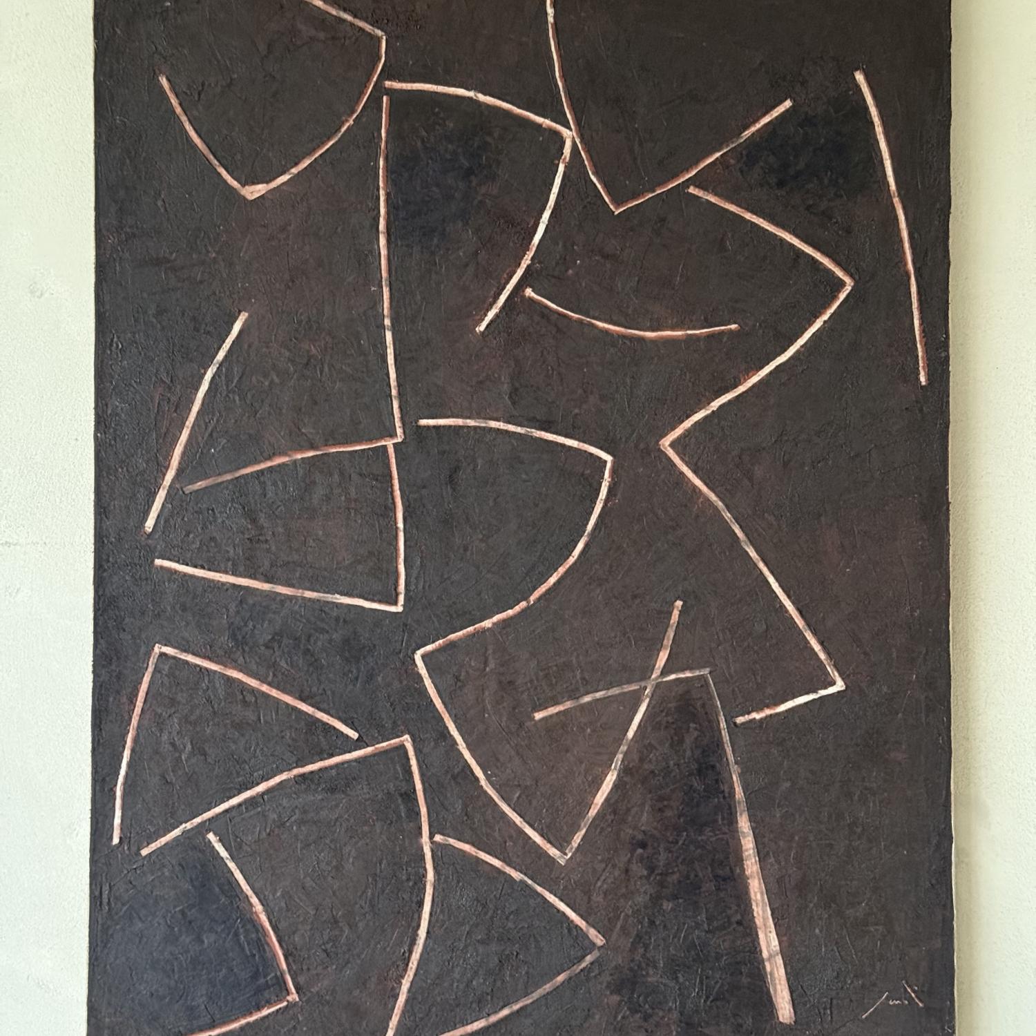 A Abstract Painting by Georges Ferrato #3