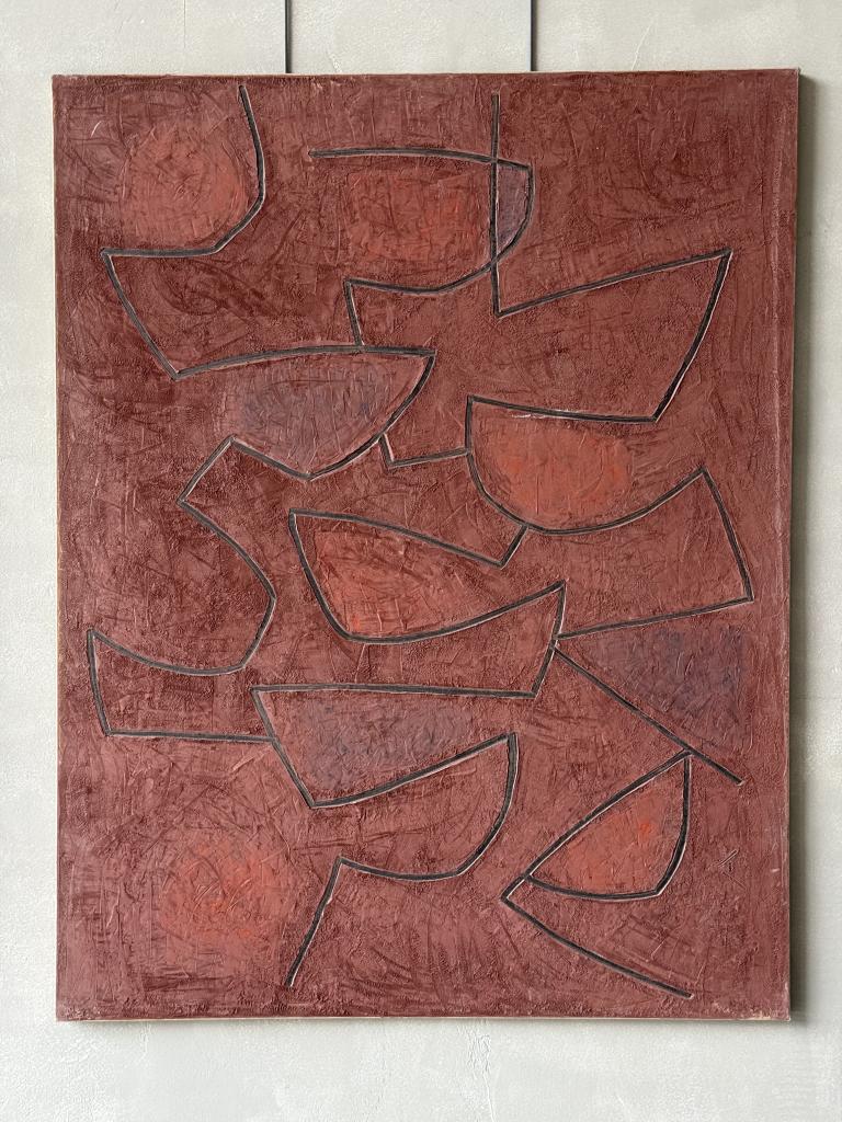 An Abstract Painting by Georges Ferrato #4