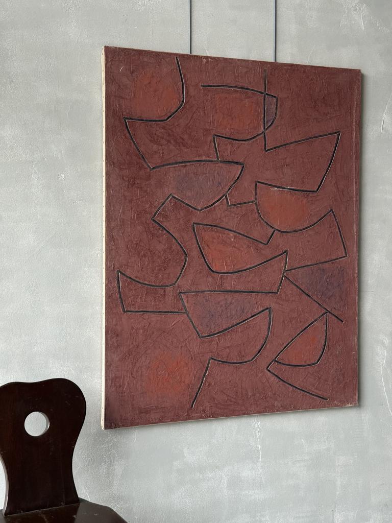 An Abstract Painting by Georges Ferrato #4