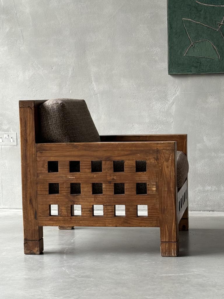 A Pair of French Cubist Armchairs