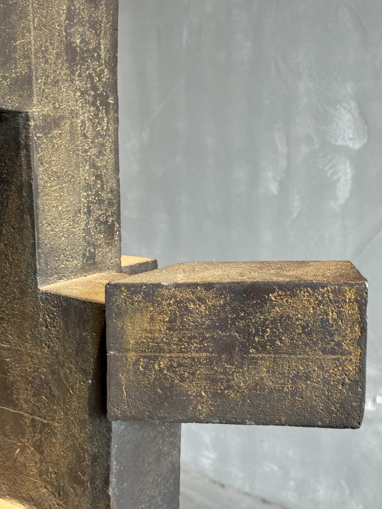 A Large Abstract Bronze by Miquel Navarro