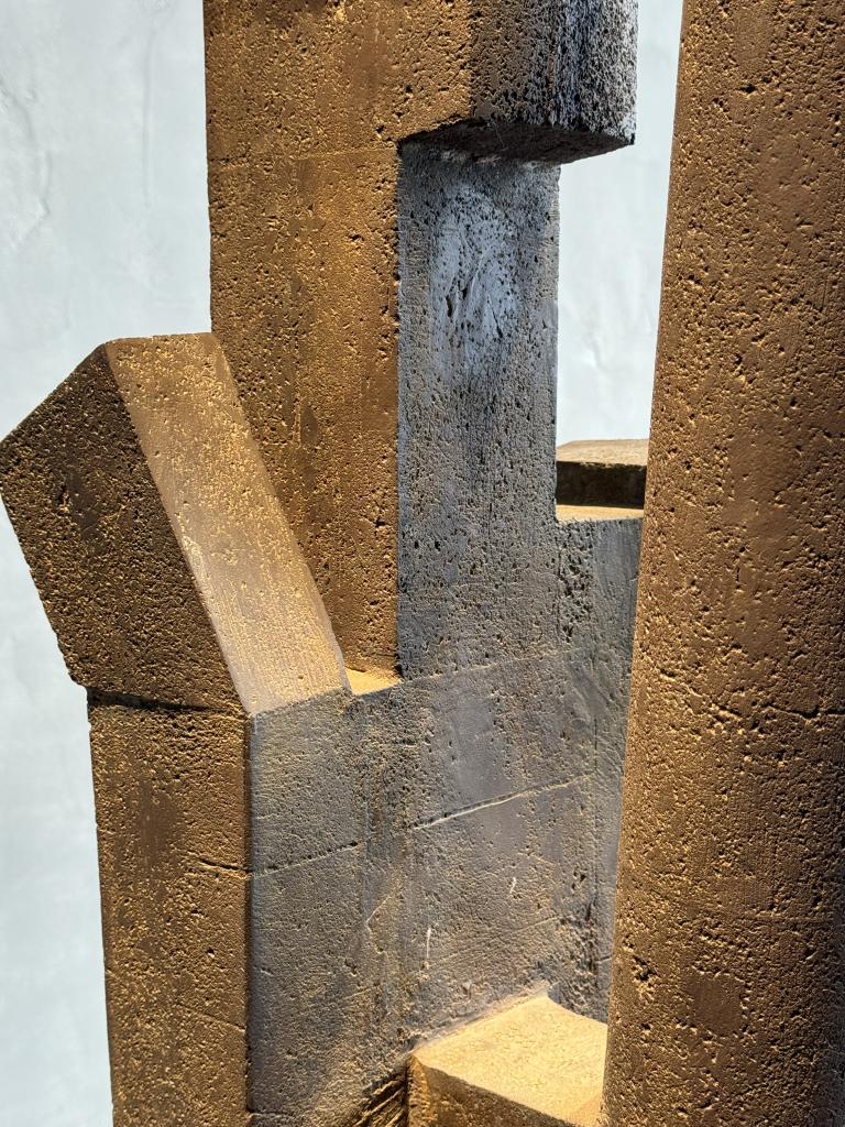 A Large Abstract Bronze by Miquel Navarro
