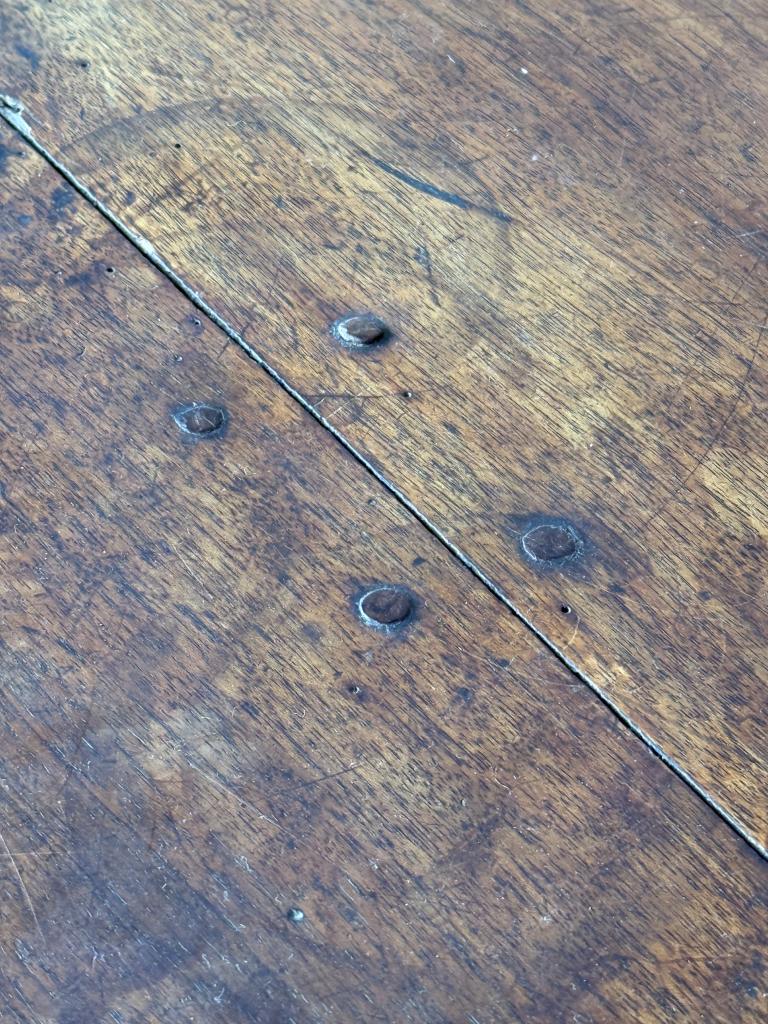 An Exceptional C18th Walnut Table