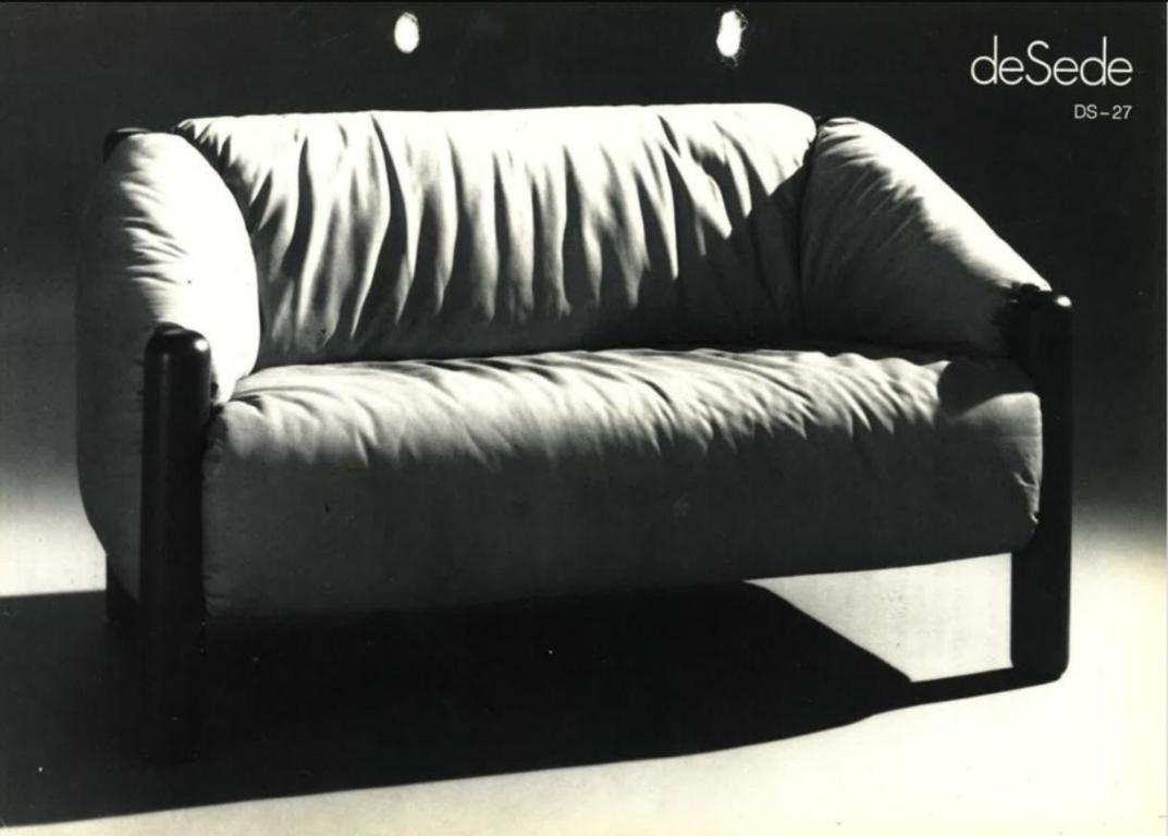 A Rare DeSede Sofa and Armchair