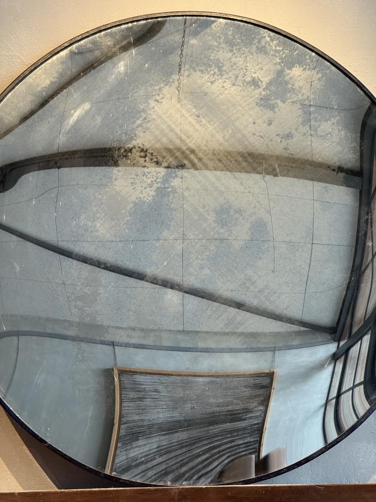 A Large Mid C20th Convex Mirror