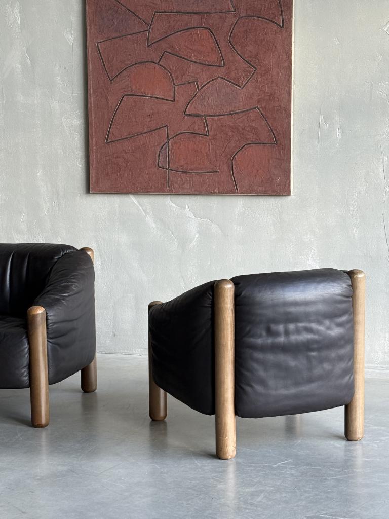 A Rare Pair of Armchairs by DeSede