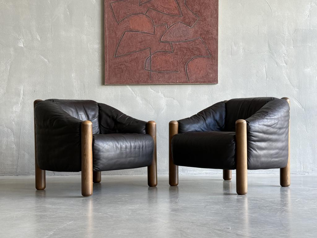 A Rare Pair of Armchairs by DeSede