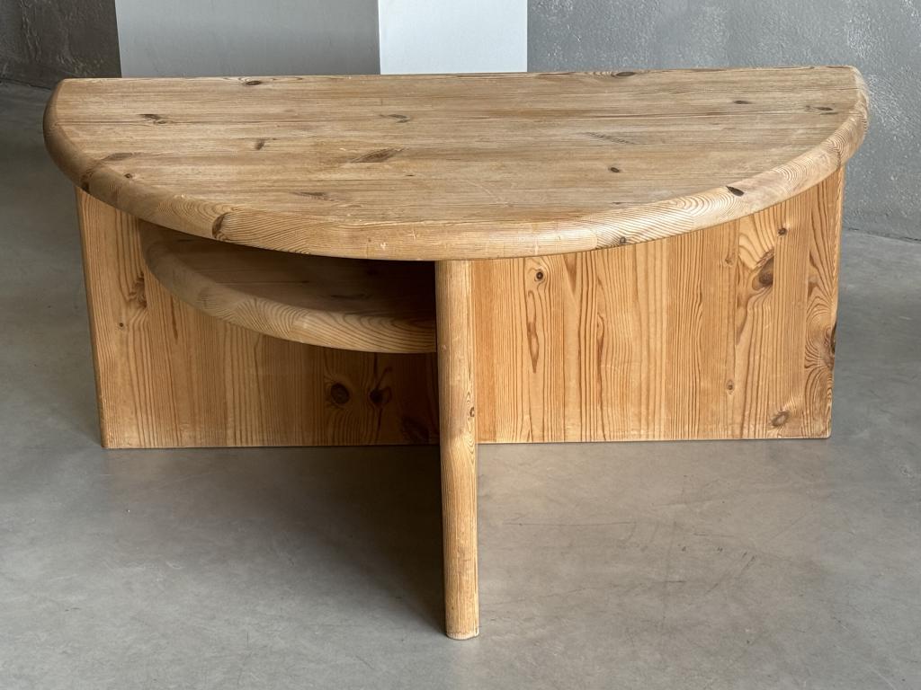 A Pair of German Pine side Tables