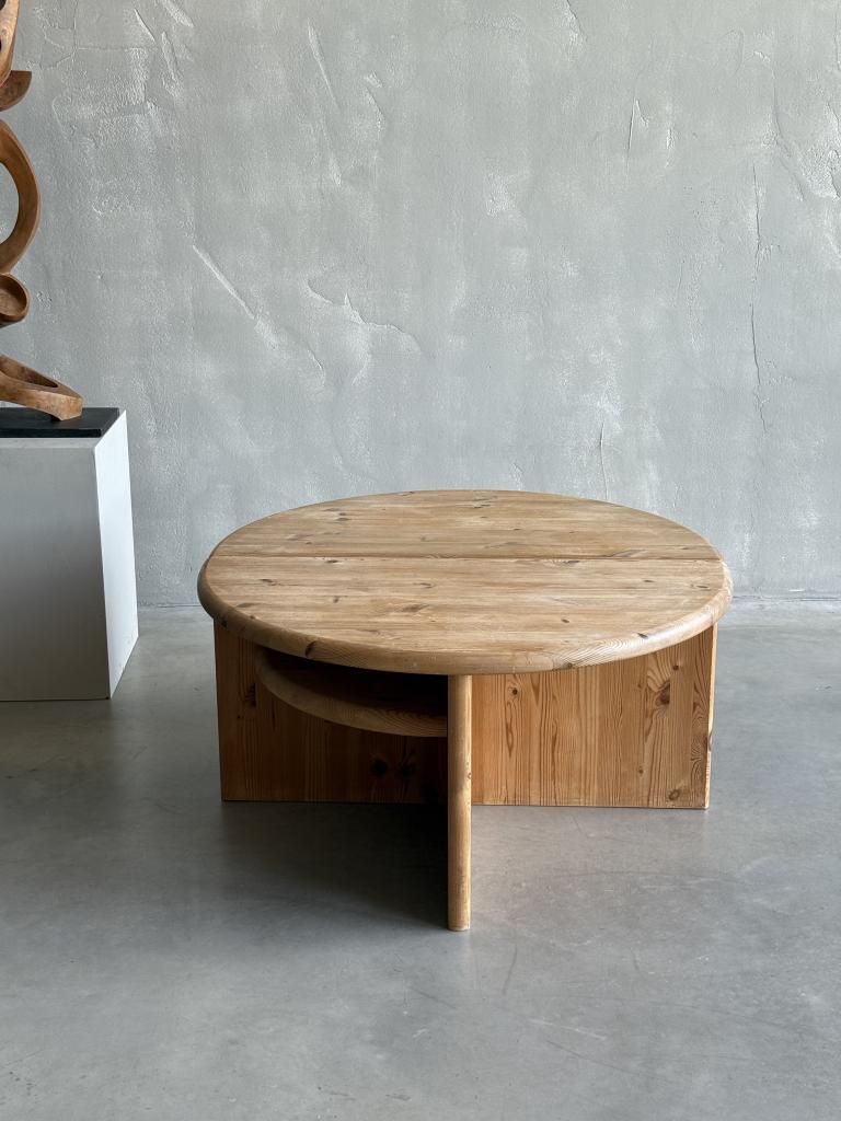 A Pair of German Pine side Tables