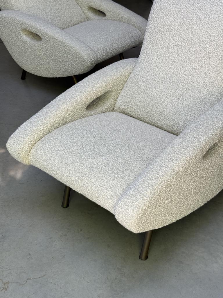 A Rare pair of Francois Letourneur Armchairs