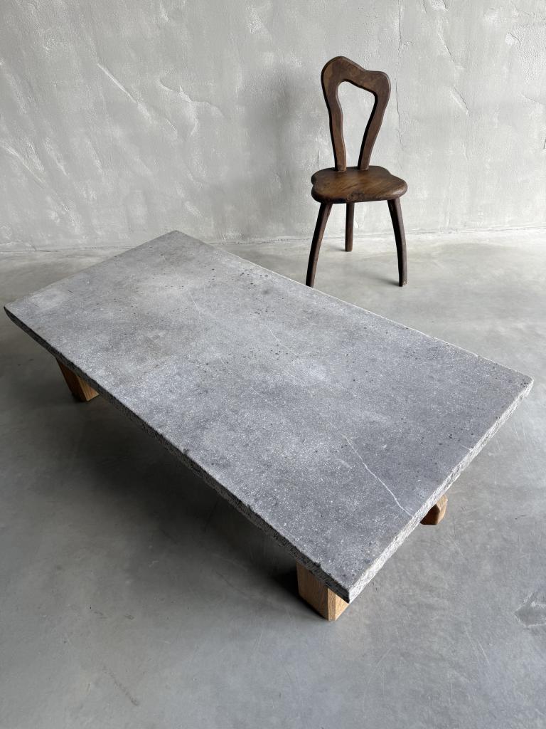 A Belgian Stone Coffee Table