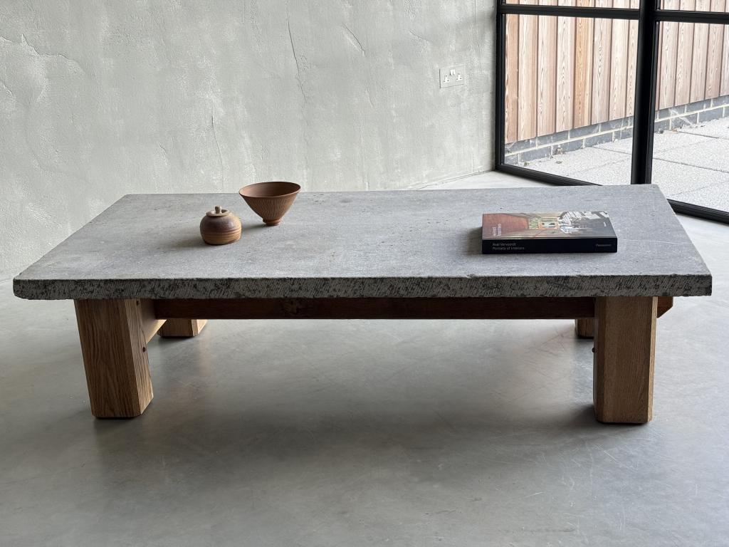 A Belgian Stone Coffee Table
