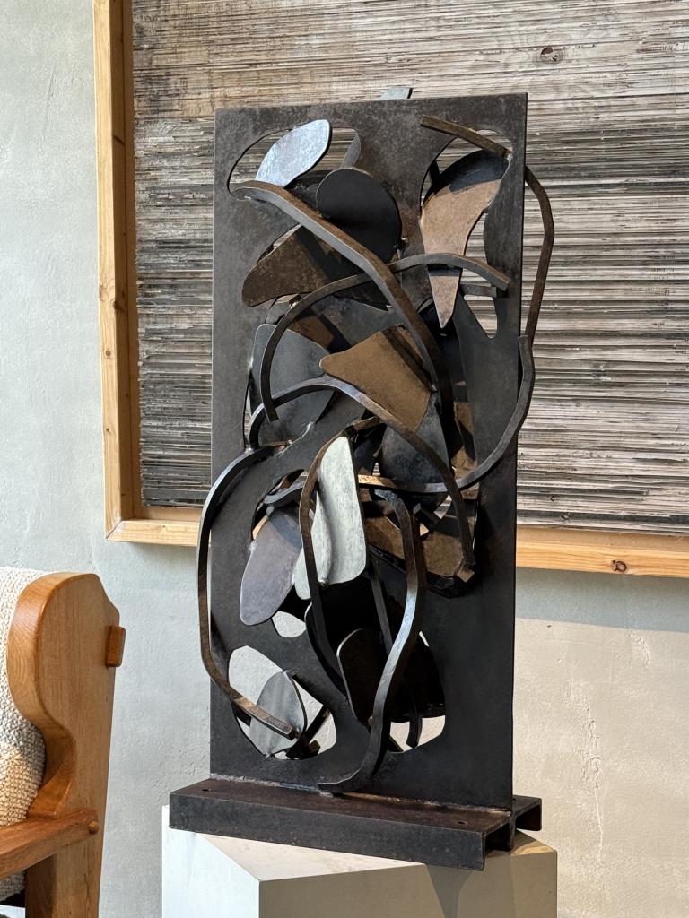 An Abstract Metal Sculpture by Jean Campa