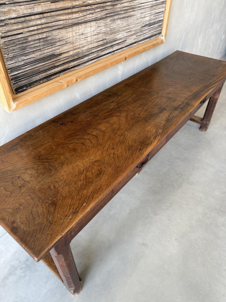 An Early C18th Chestnut Table d’Office